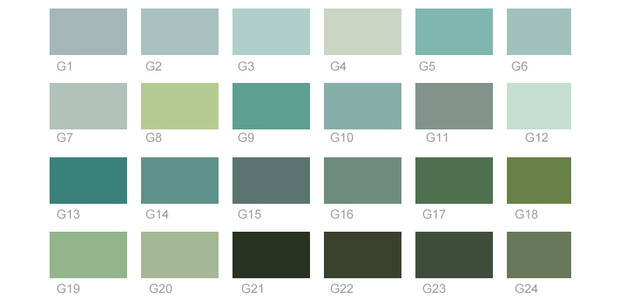 Seeker Fly Line Color Chart