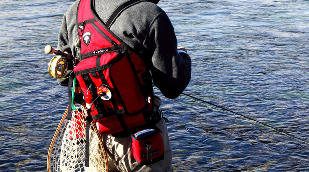 The Vedavoo Tight Lines 'Beast' sling pack. Vedavoo Tight Lines 'Beast' sling pack