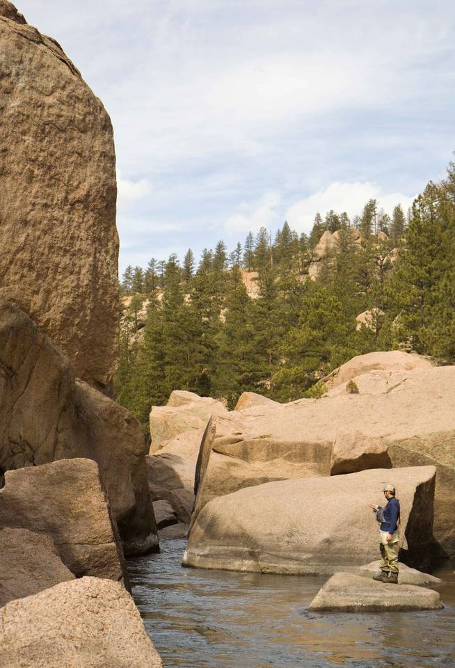 South Platte River - Cheeseman Canyon Boulders