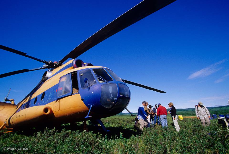 Kamchatka Fly Fishing - MI-8 Helicopter