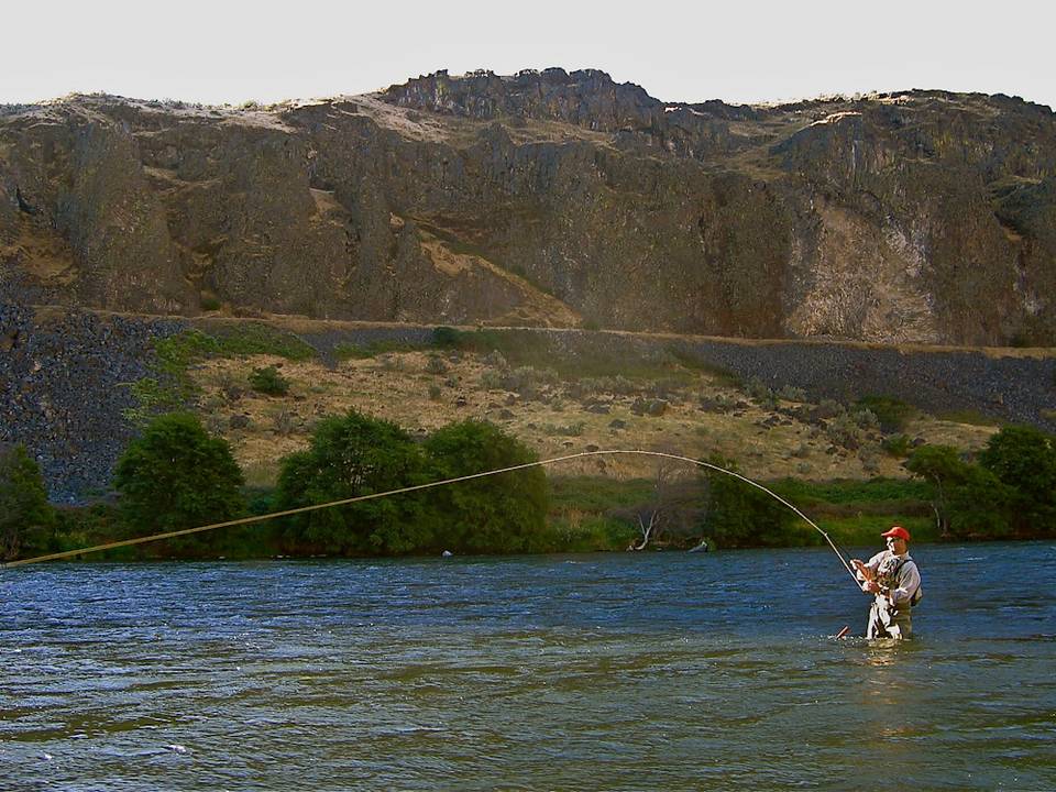 Hooked up at Wagonblast. Wagonblast Deschutes