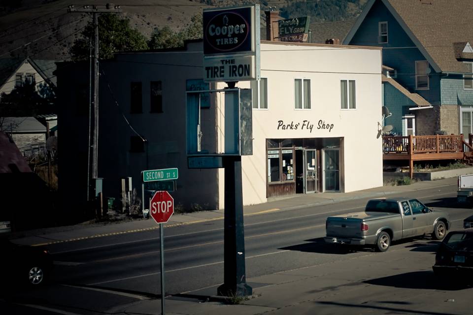 Parks Fly Shop in Gardiner, MT.