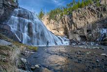 fly fishing gibbon falls yellowstone national park