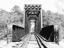 sabine river railroad truss bridge