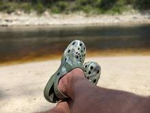 florida river - camo crocs