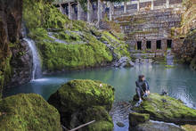 DamNation Film Underwater at the Elwha Dam