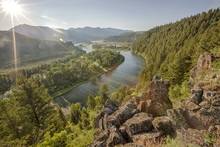 The South Fork of the Snake River in Idaho