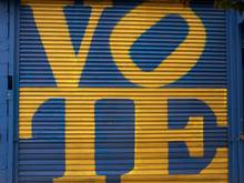 vote love sign