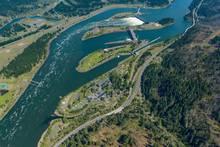 Bonneville Dam on the Columbia River (photo: Oregon DOT). Bonneville Dam on the Columbia River