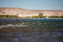 floating and wading angler
