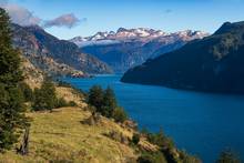 lake in the Aysen region of Chilean Patagonia 