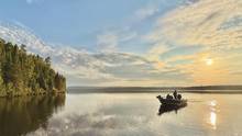 brook trout fly fishing lake