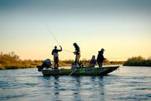 fishing guides in boat