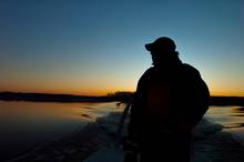 sunrise on a lake