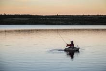 fly fishing lake