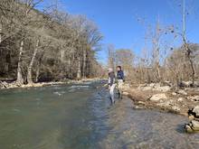 fly fishing the guadalupe river in texas