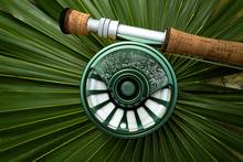 The new Redington GRANDE Artist Series bonefish edition fly reel