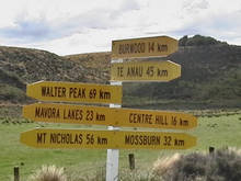 New Zealand Road Sign