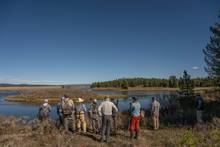 On-the-water instruction at the School of Trout
