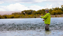 Limay River fly fishing