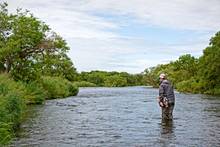 fly fishing savan river Kamchatka