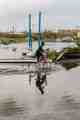 boy riding bike flood hurricane dorian abaco