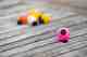 They slide easily for a reason. Adjust your indicator throughout the day. Pictured: Air-lock strike indicators. Air-lock strike indicators