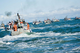 Commercial fishing vessels in Bristol Bay, Alaska.