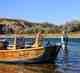 Photo: Jeremy DeVries. sunburst wooden drift boat