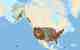 Map showing LWCF funded projects through the U.S. LWCF Projects