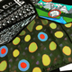 More Vedavoo bags decorated by artists Andrea Larko and A.D. Maddox. Vedavoo Reel service bags