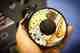 A close up of one of the designs available for the i.D. reel (photo: Chad Shmukler). Redington i.D. fly reel