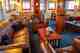 The main parlor on the M.V. Liseron (photo: Chad Shmukler). small ship alaska cruise | the boat company