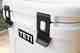 The new YETI "QuickLatch" system (photo: Chad Shmukler). 2020 yeti roadie cooler new latch