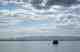 A gillnet boat patrols Yellowstone Lake (photo: Chris Hunt). gillnet boat yellowstone lake