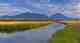 Diverted, cold stream water flows down an irrigation canal near the Yellowstone River (photo: Pat Clayton / Fish Eye Guy Photography). yellowstone irrigation canal
