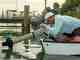 Photo: Newport Vessels. Newport NT300 electric outboard motor