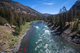 A not-so-secret secret river (red dots) on the Yellowstone, inside Yellowstone National Park (photo: Chad Shmukler). Yellowstone River: Yellowstone National Park