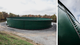 fracking fluid storage tank