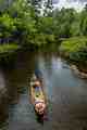 Photo: George Daniel. fly fishing from a boat