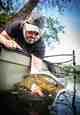 smallmouth that ate a murdich minnow fly