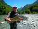 Postcard conditions aren't exactly common in New Zealand. New Zealand South Island Brown Trout